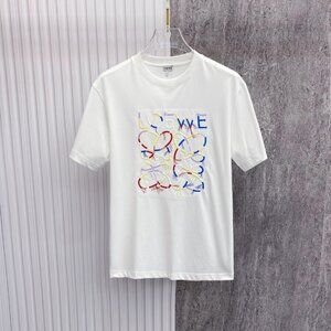 Loewe Anagram Short-Sleeve Crewneck T-Shirt